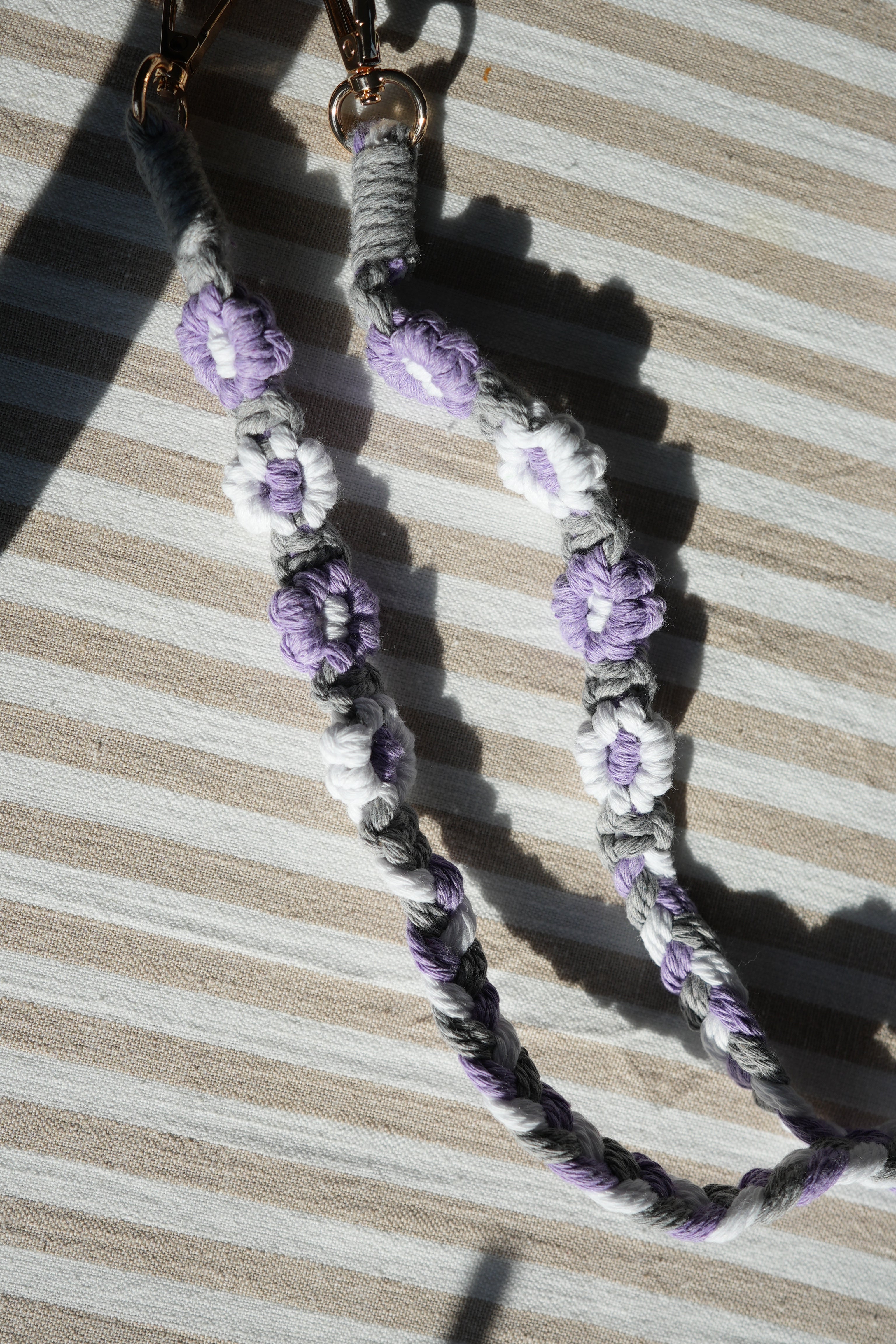 Phone Crossbody Strap Purple