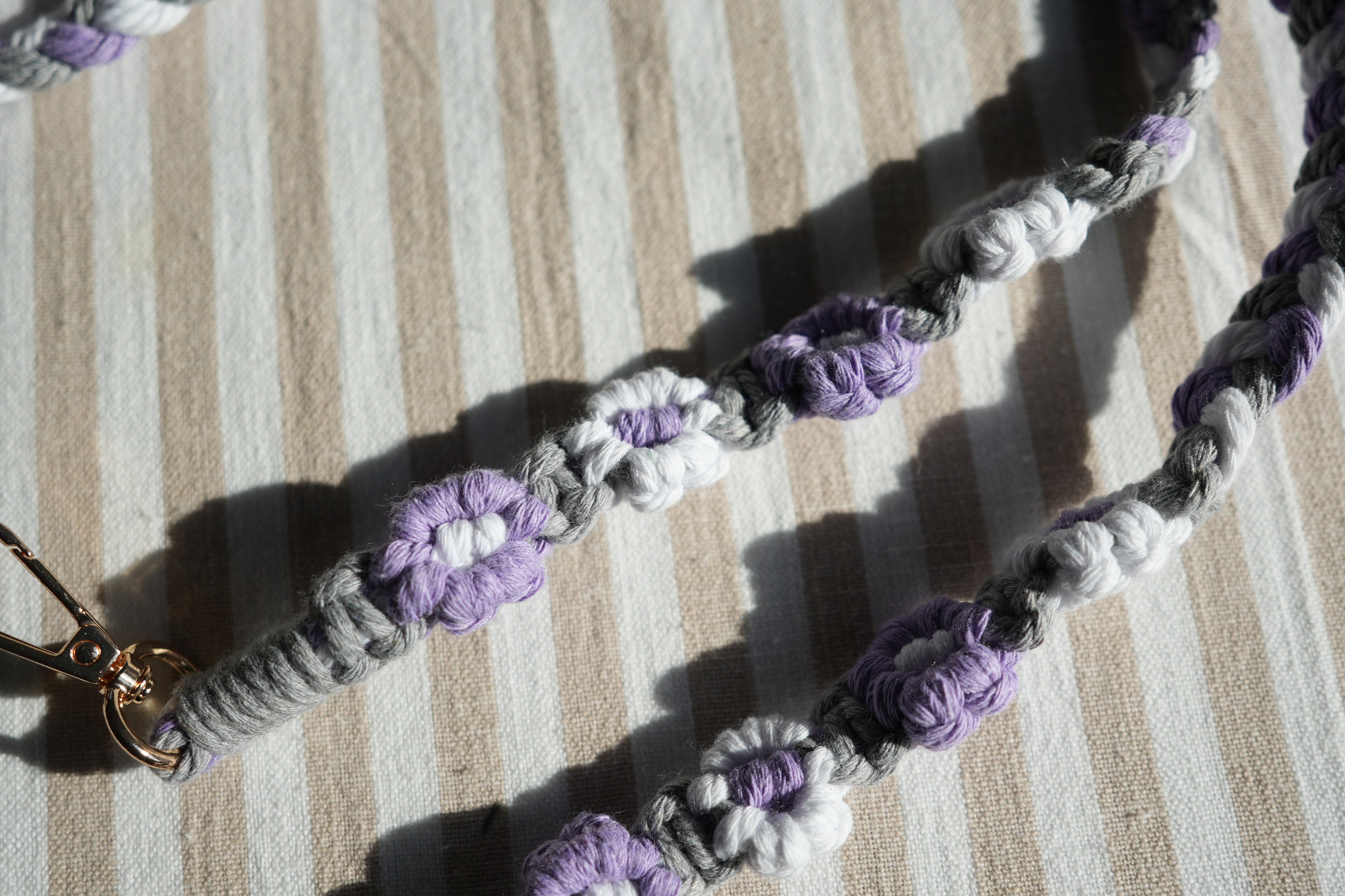 Phone Crossbody Strap Purple