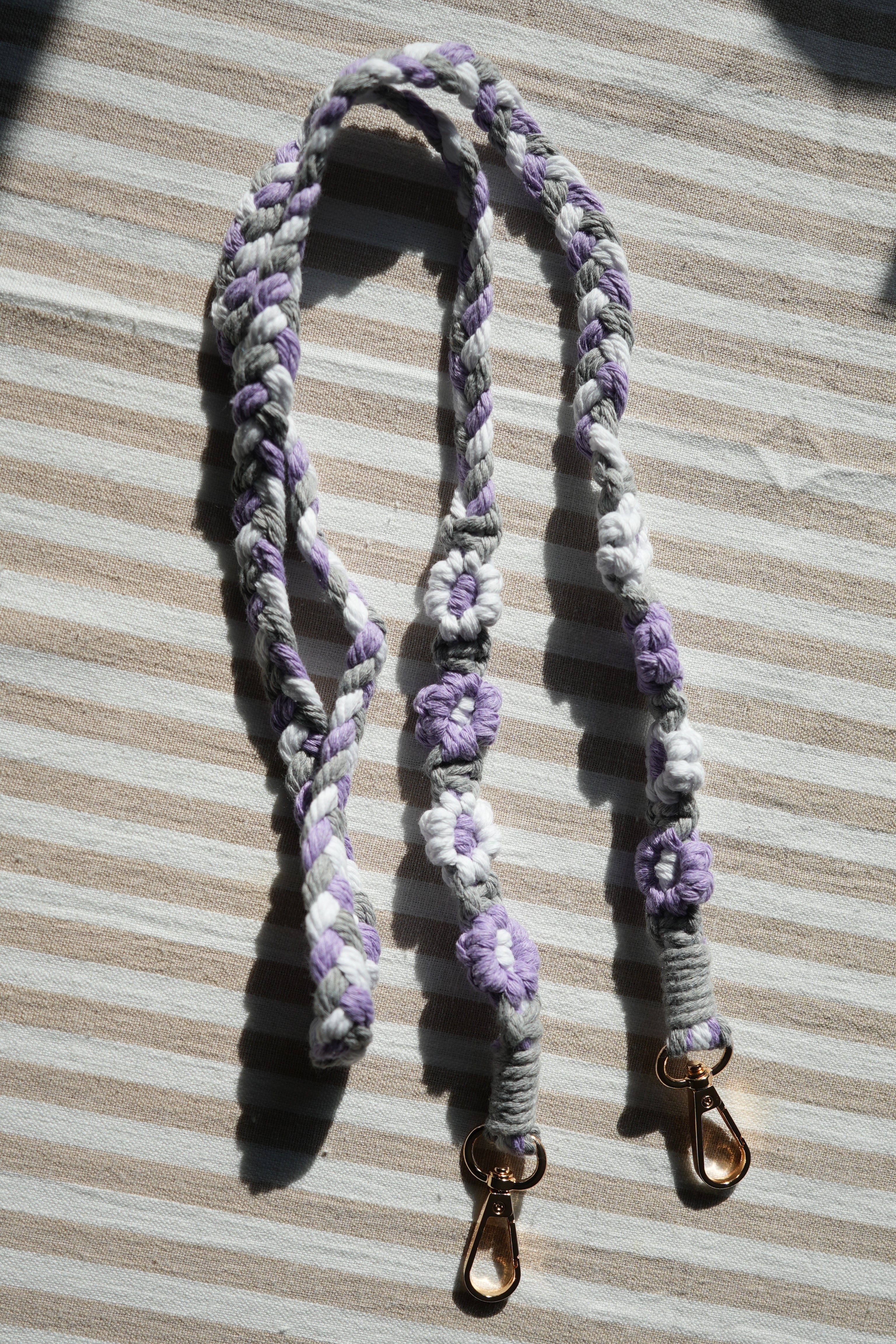 Phone Crossbody Strap Purple